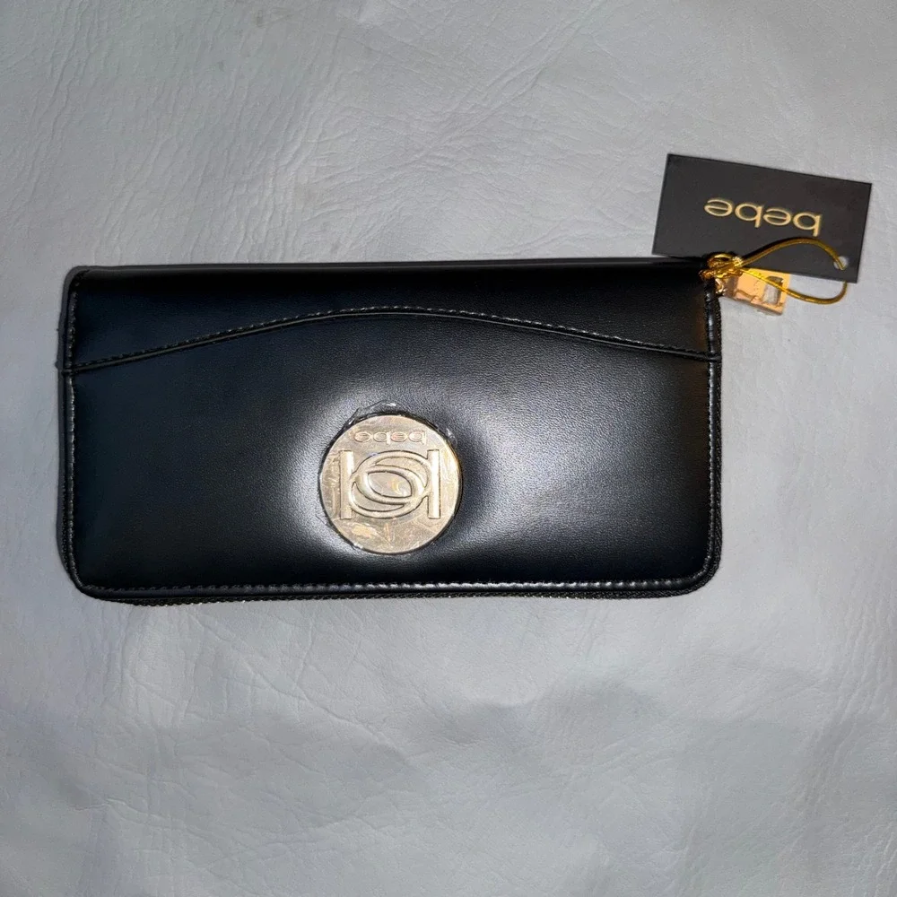 BEBE Bundle the Sophia Crossbody Bag, Melendy Zip Wallet, Sunglasses